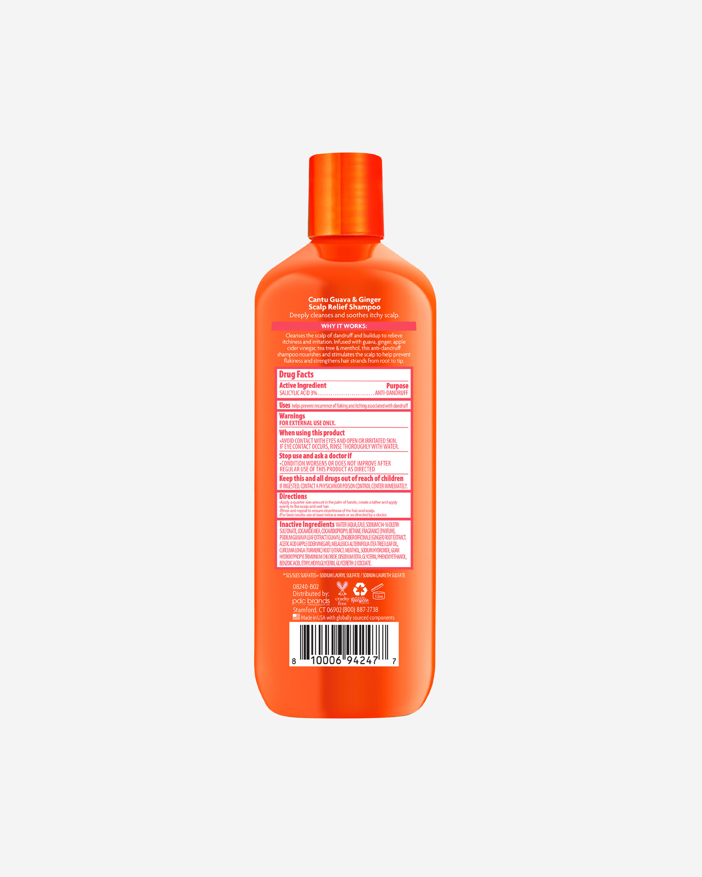 Cantu Guava & Ginger Anti-Dandruff Shampoo 400ml