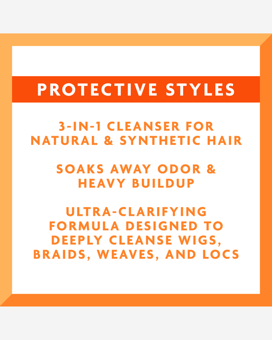Cantu Protective Styles Hair Bath & Cleanser 296ml