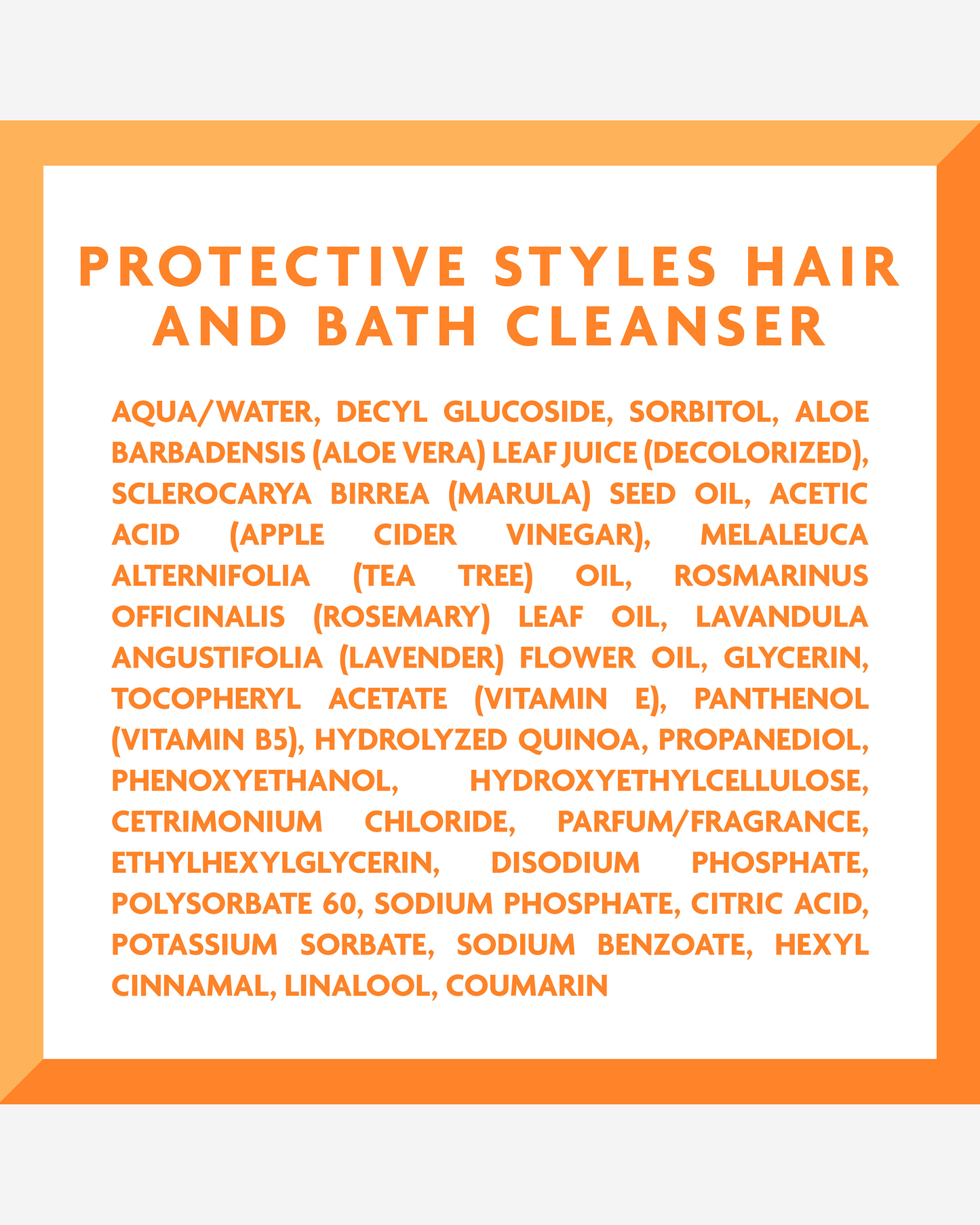Cantu Protective Styles Hair Bath & Cleanser 296ml