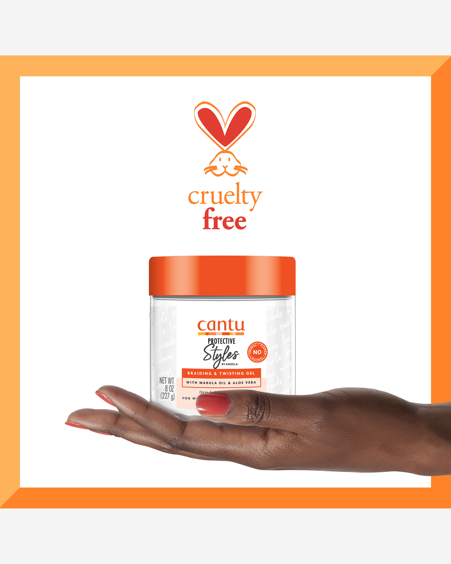 Cantu Protective Styles Braiding & Twisting Gel 237g