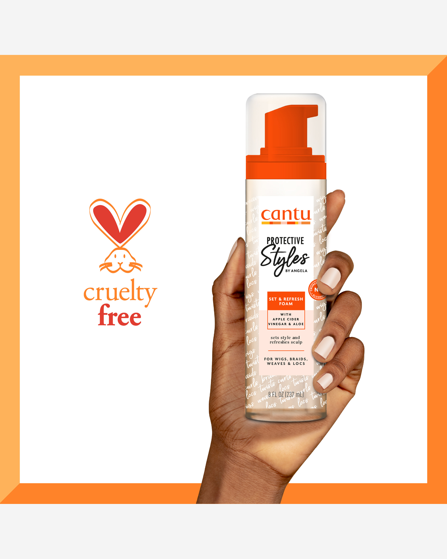 Cantu Protective Styles Setting Foam 237ml