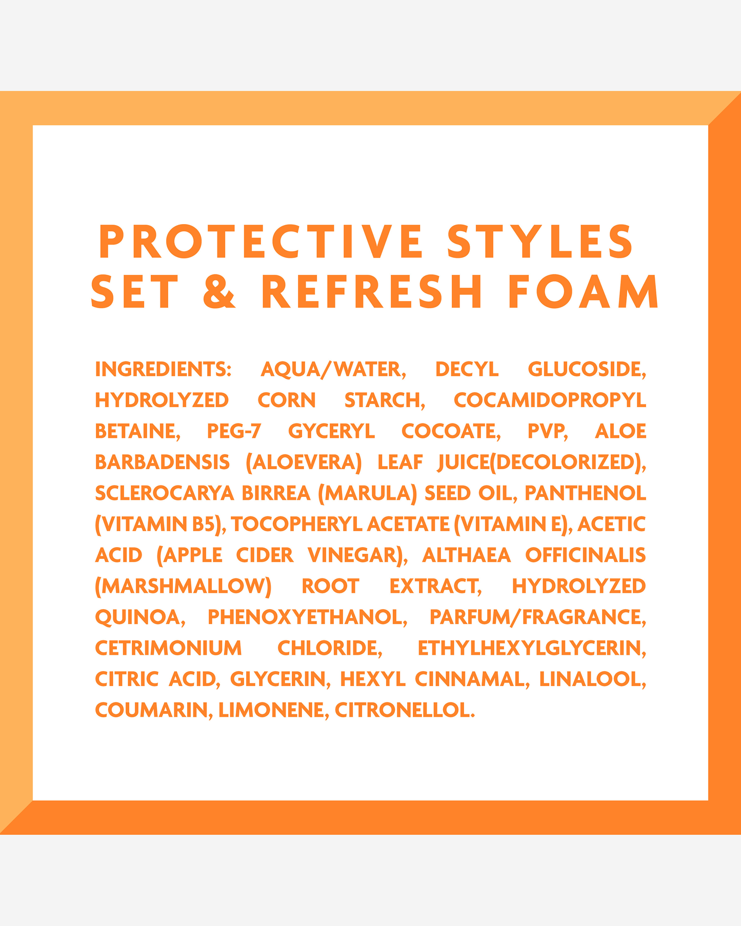 Cantu Protective Styles Setting Foam 237ml