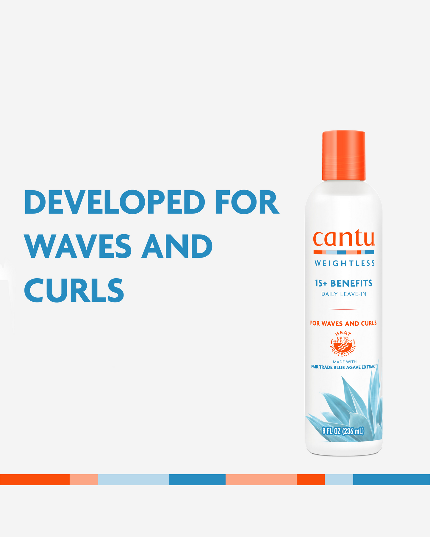 Cantu Weightless Daily Leave In 236Ml