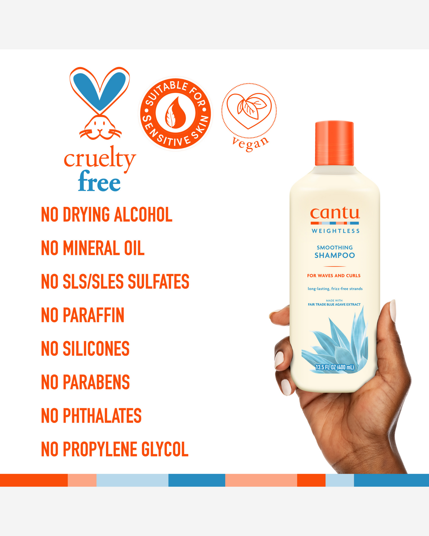 Cantu Weightless Shampoo 400Ml