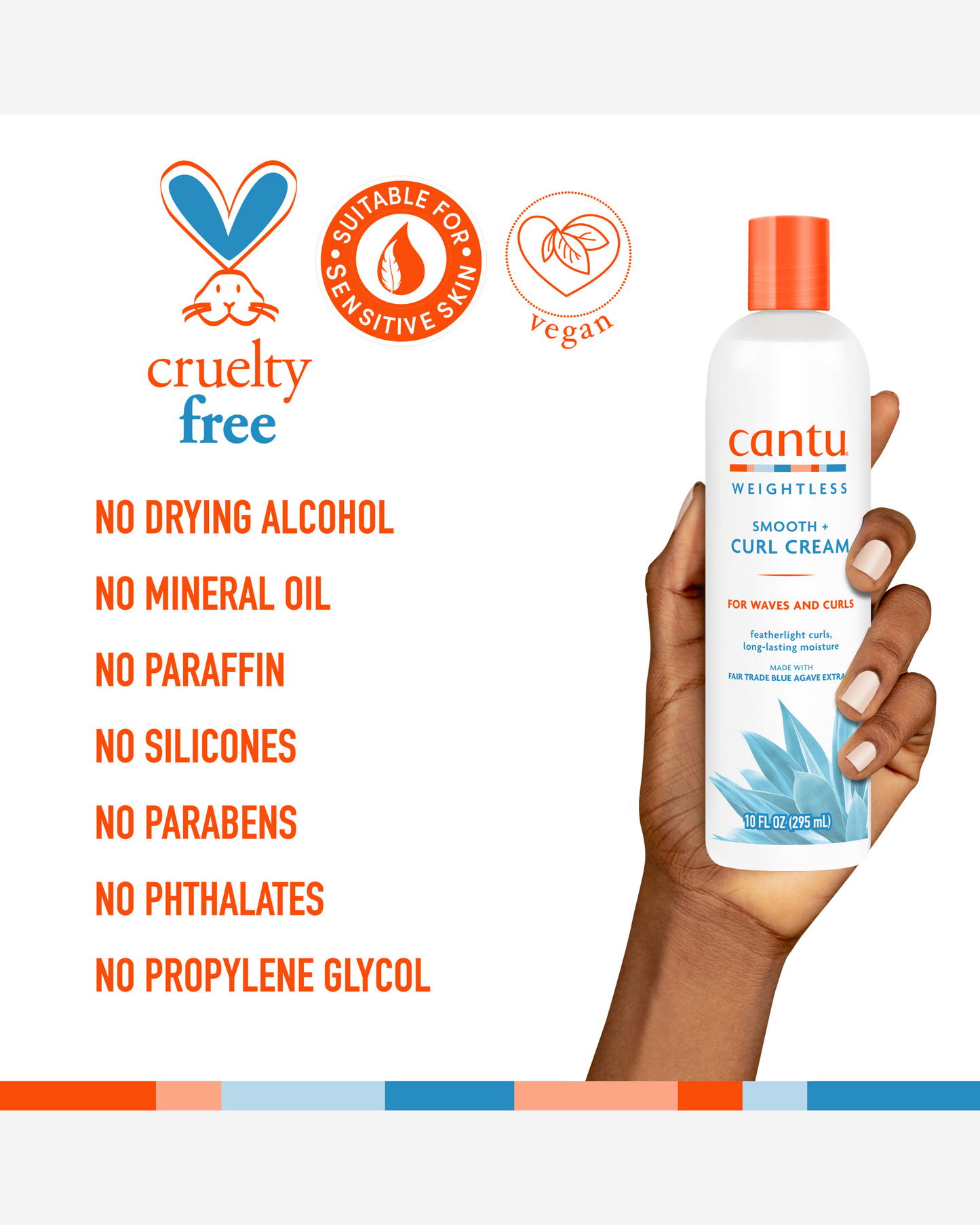 Cantu Weightless Curl Cream 295Ml