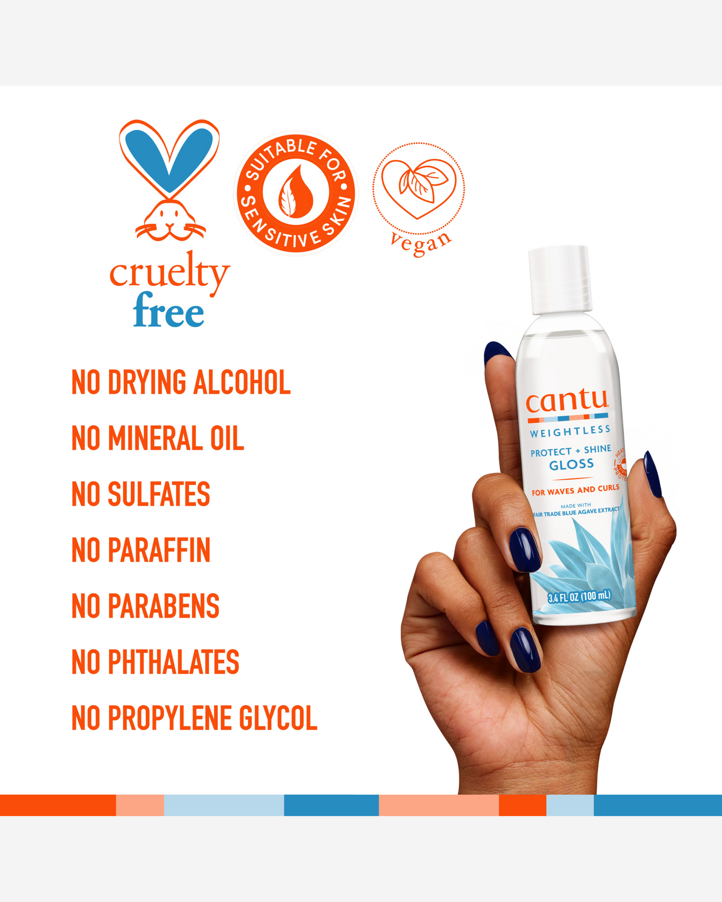 Cantu Weightless Hair Gloss 100Ml