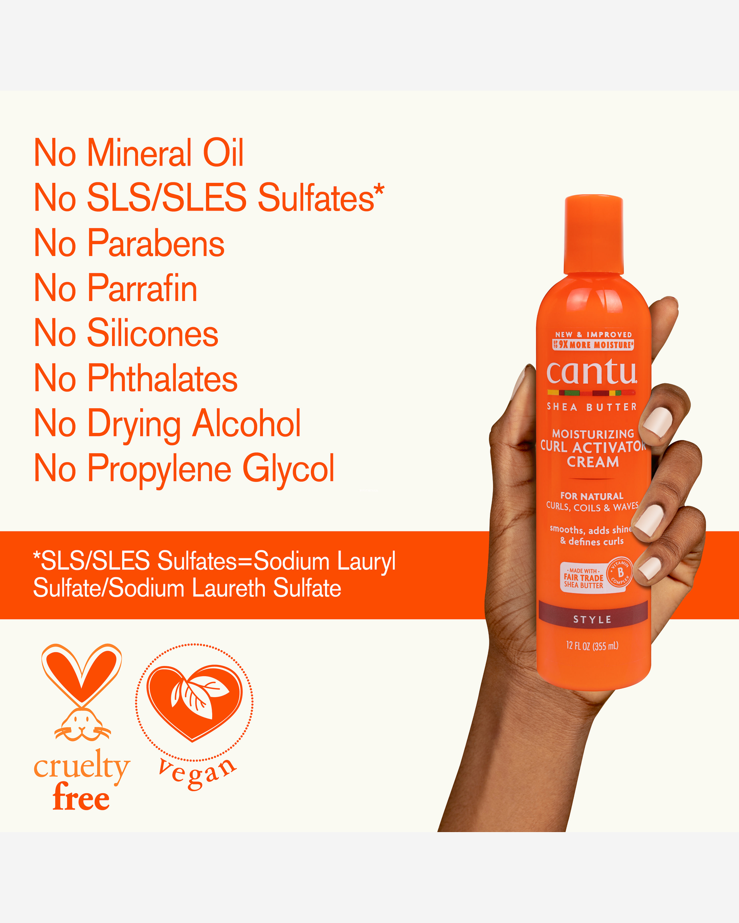 Cantu Moisturizing Curl Activator Cream 355ml