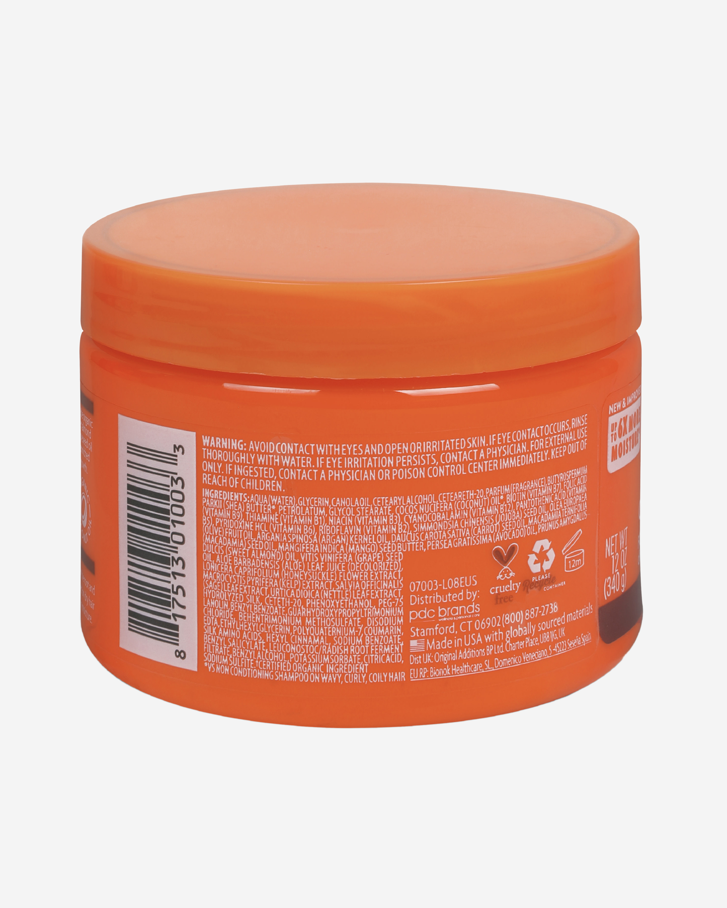 Cantu Natural Coconut Curling Cream 340g