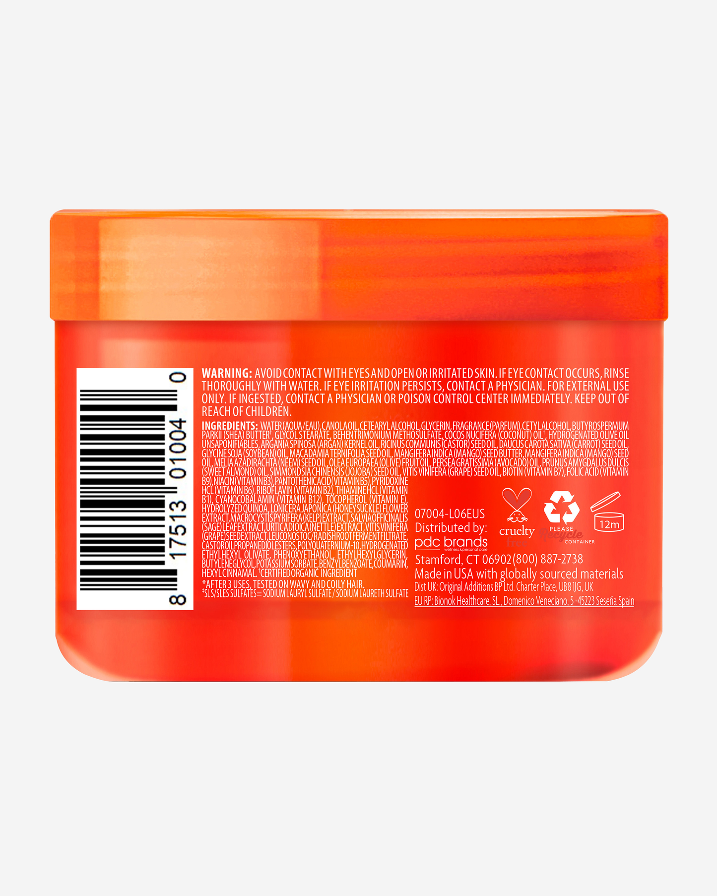 Cantu Deep Treatment Masque 12oz  340g