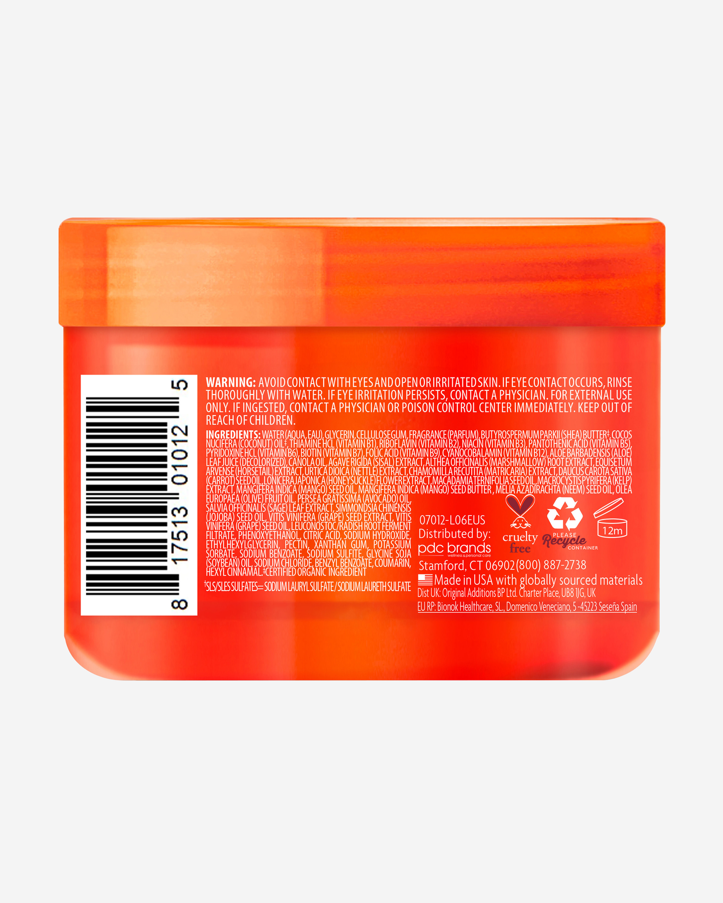 Cantu Define & Shine Custard 340g