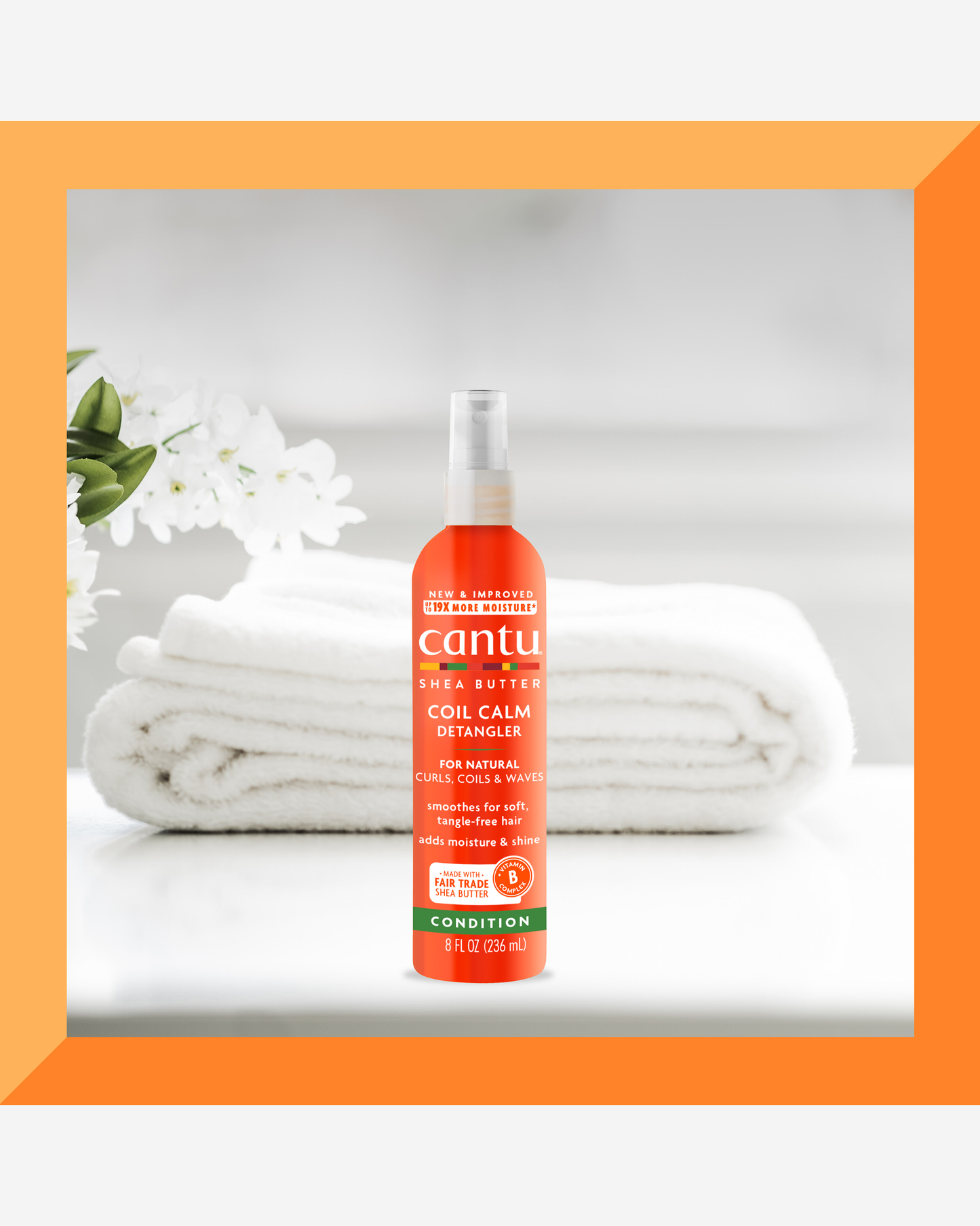 Cantu 8oz Coil Calm Detangler  236ml
