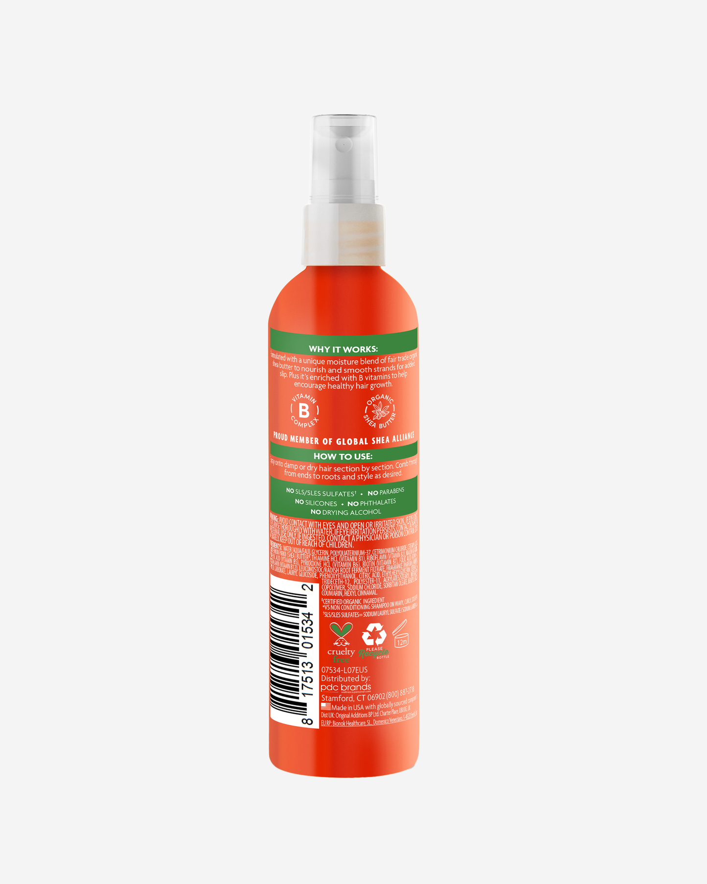 Cantu 8oz Coil Calm Detangler  236ml