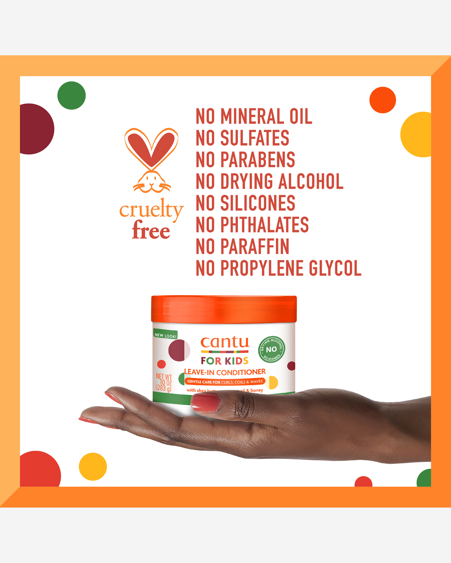 Cantu Kids Care Leave In Condtioner 263g
