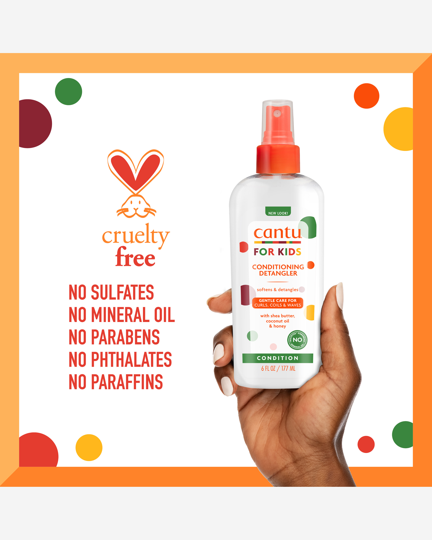 Cantu Kids Care Detangler 177ml