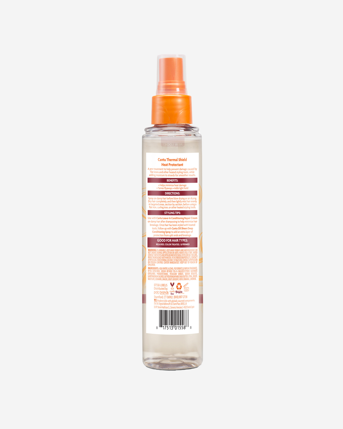 Cantu 5.10oz Thermal Shieldheat Protect  151ml