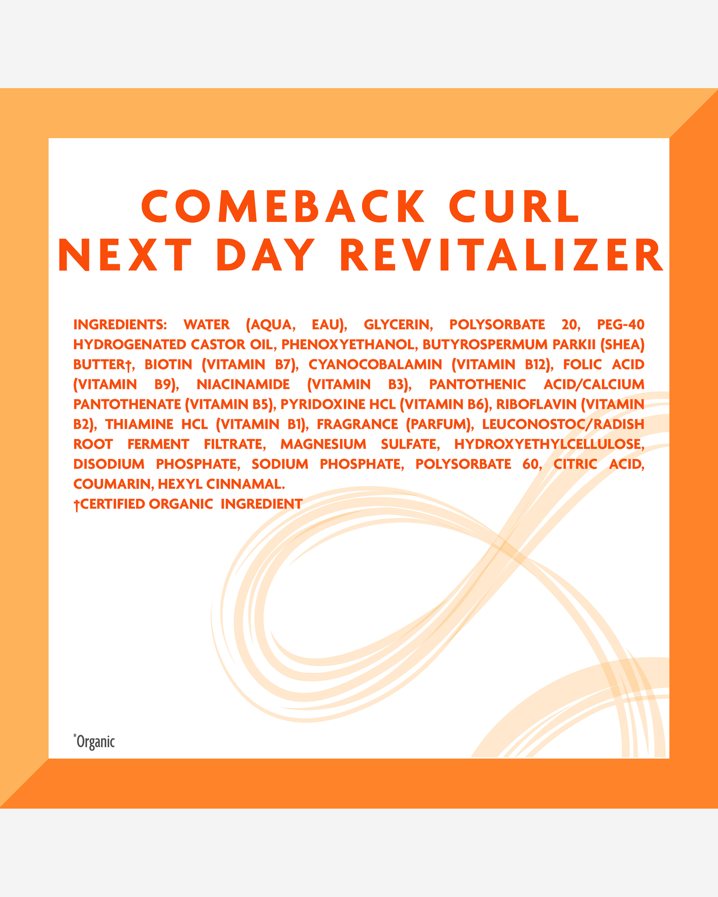 Cantu Comeback Curl Next Day Curl Revitalizer 355ml