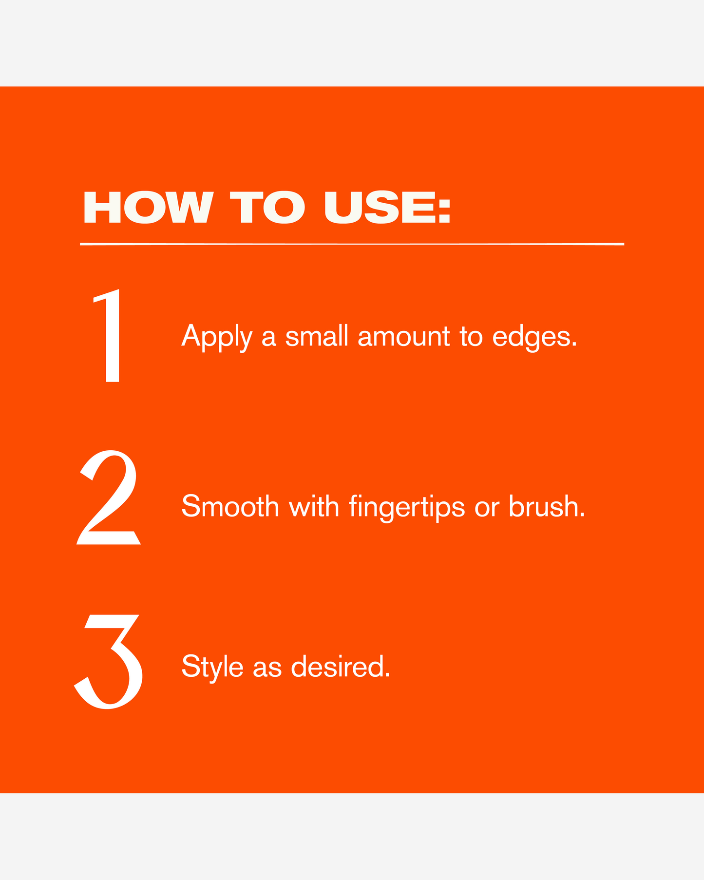 Cantu Natural Edge Stay Gel 64g