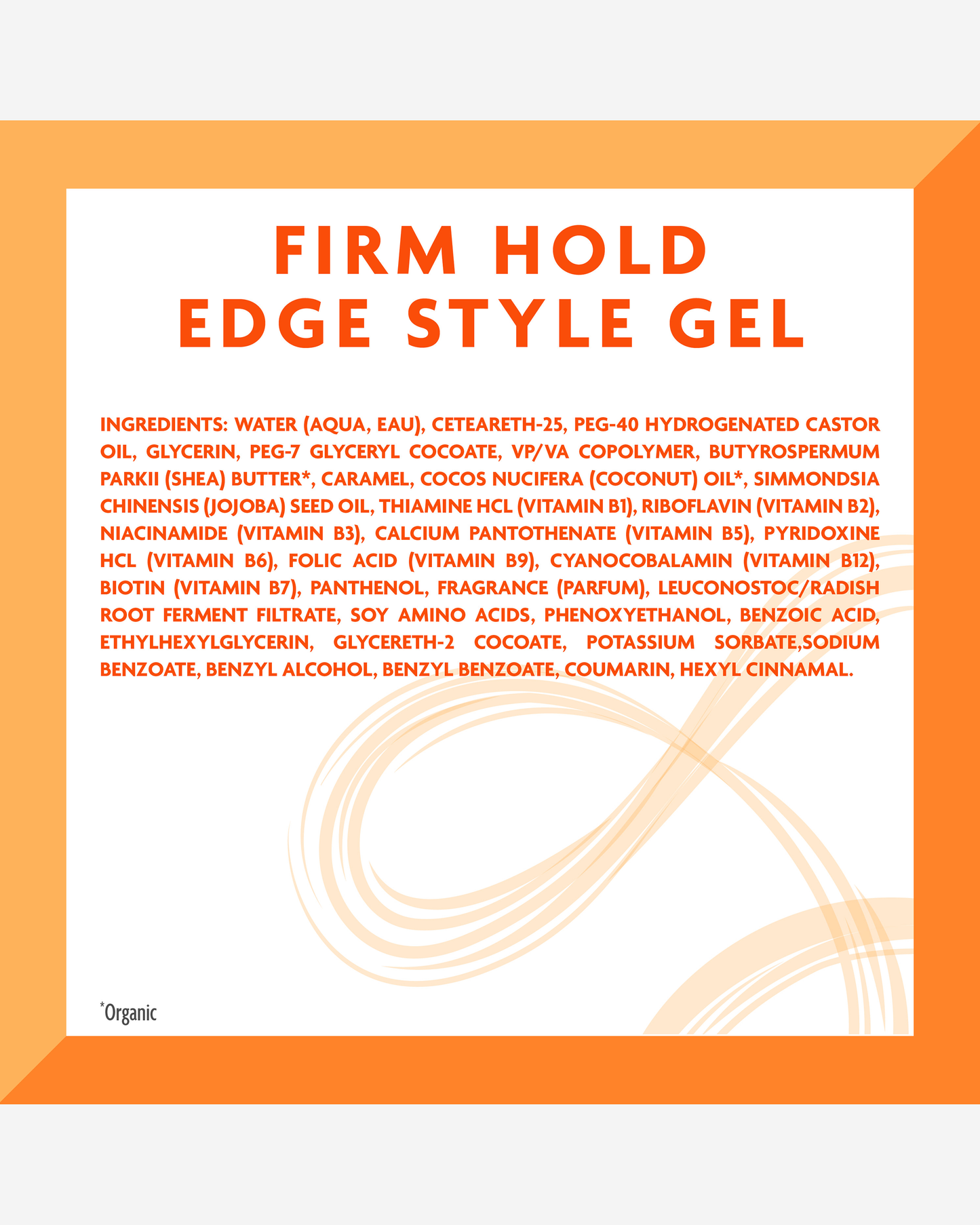 Cantu Natural Edge Stay Gel 64g