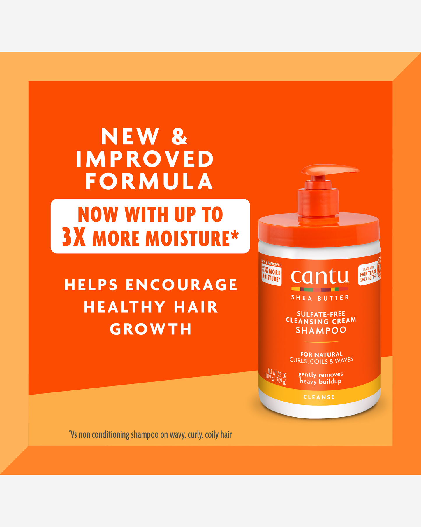 Cantu Sulfate Free Shampoo Salon Size 709g