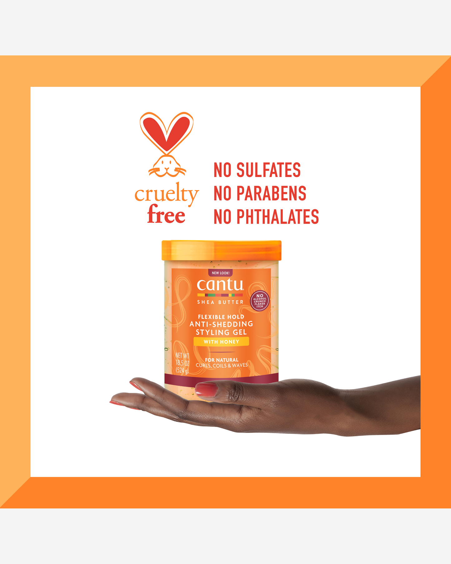 Cantu Anti-Shedding Styling Gel 517.4g