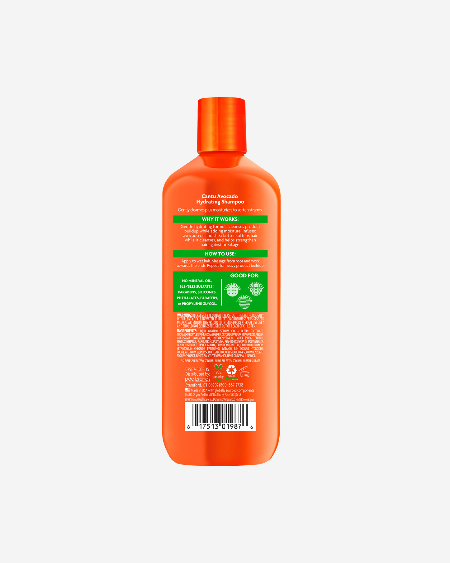 Cantu Avocado Hydrating Shampoo 400ml