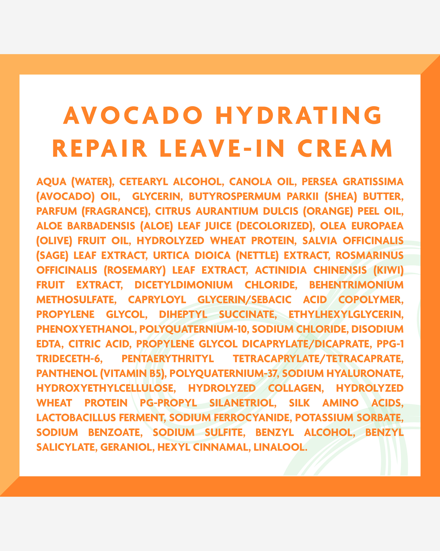 Cantu Avocado Hydrating Repair Leave In 340g