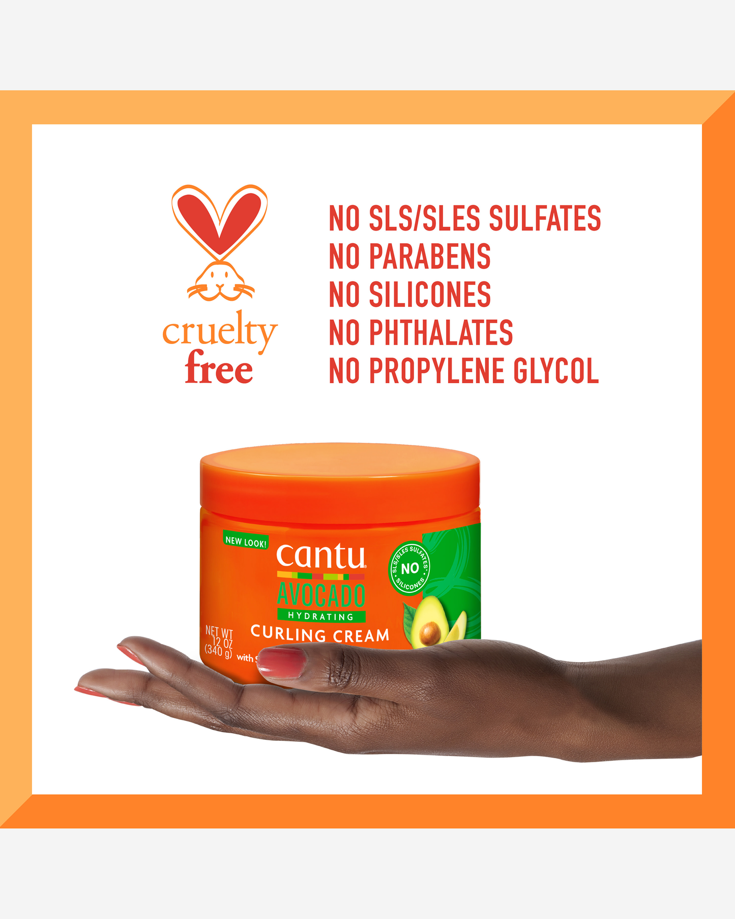 Cantu Avocado Hydrating Curling Cream 340g