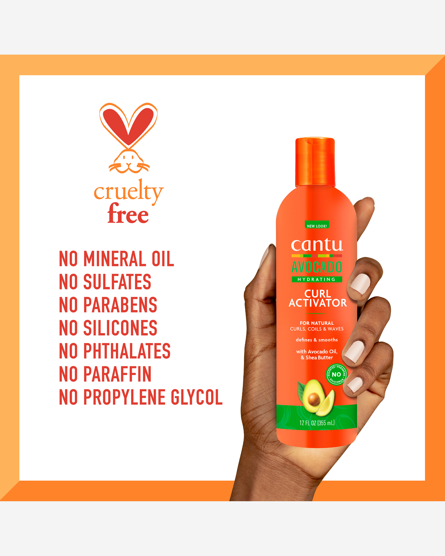 Cantu Avocado Hydrating Curl Activator 355ml