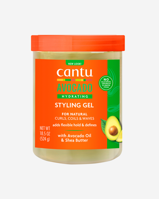 Cantu Avocado Hydrating Gel Alcohol Free 524g