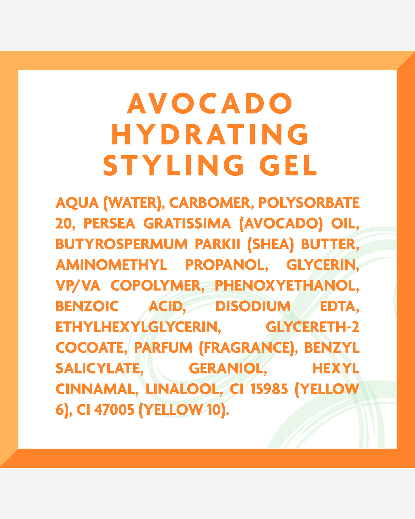 Cantu Avocado Hydrating Gel Alcohol Free 524g