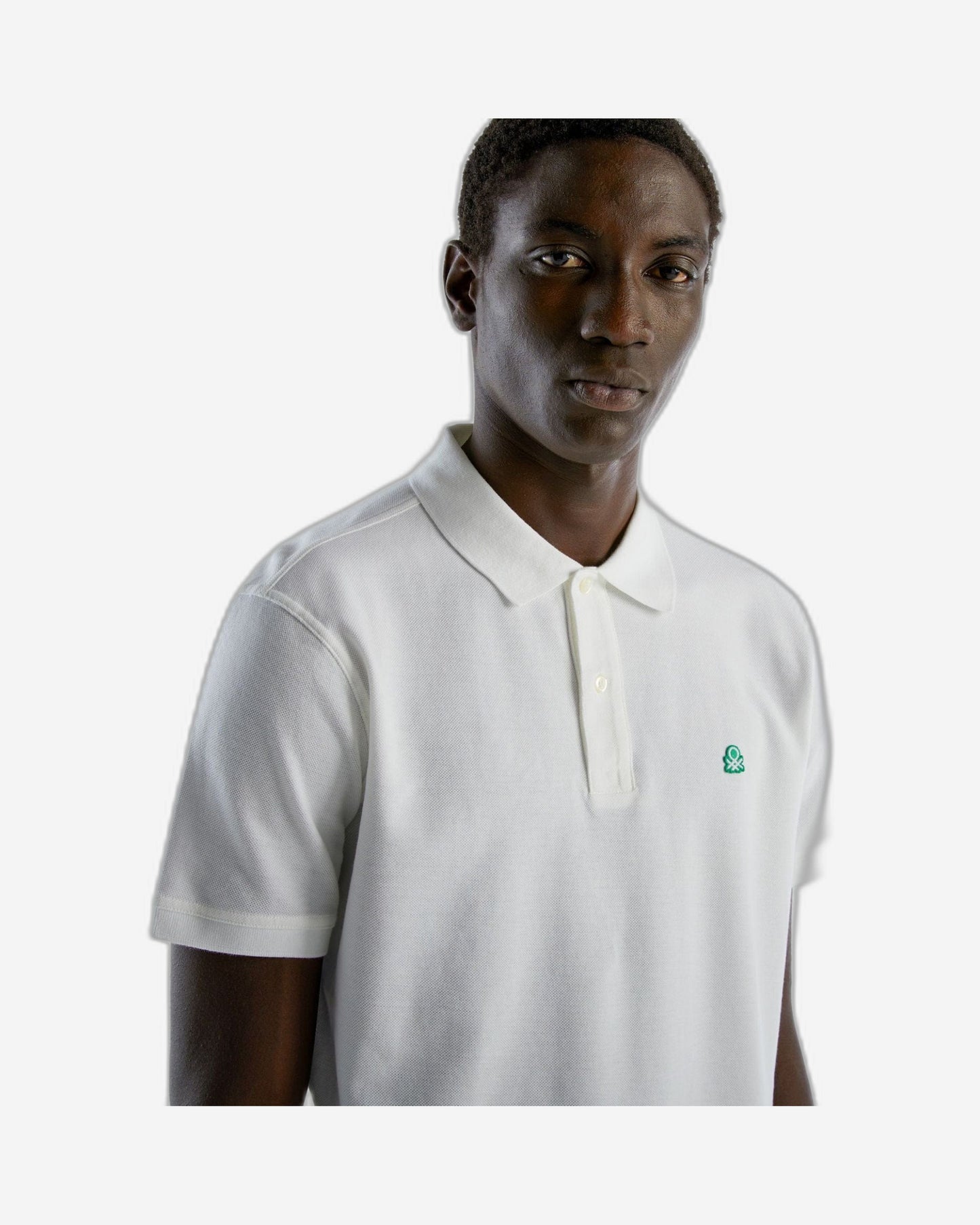 Short sleeve polo in 100% cotton