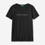 T-shirt in 100% cotton with glitter print logo