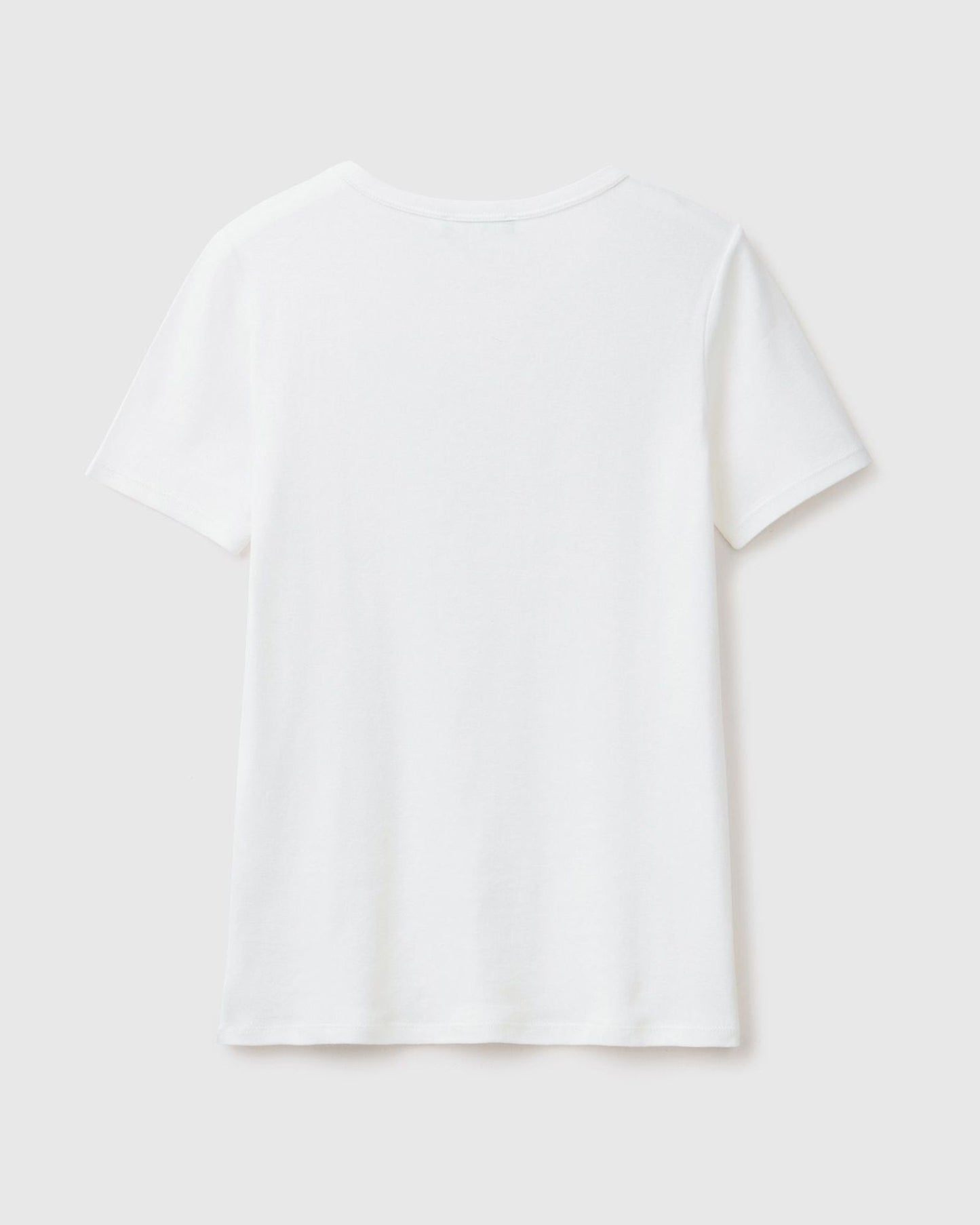 Long fiber cotton t-shirt