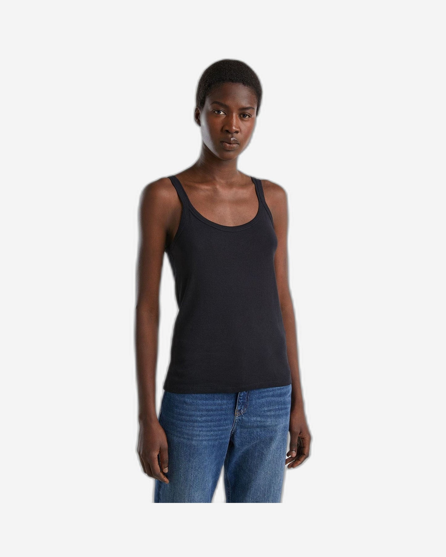 Ribbed tank top