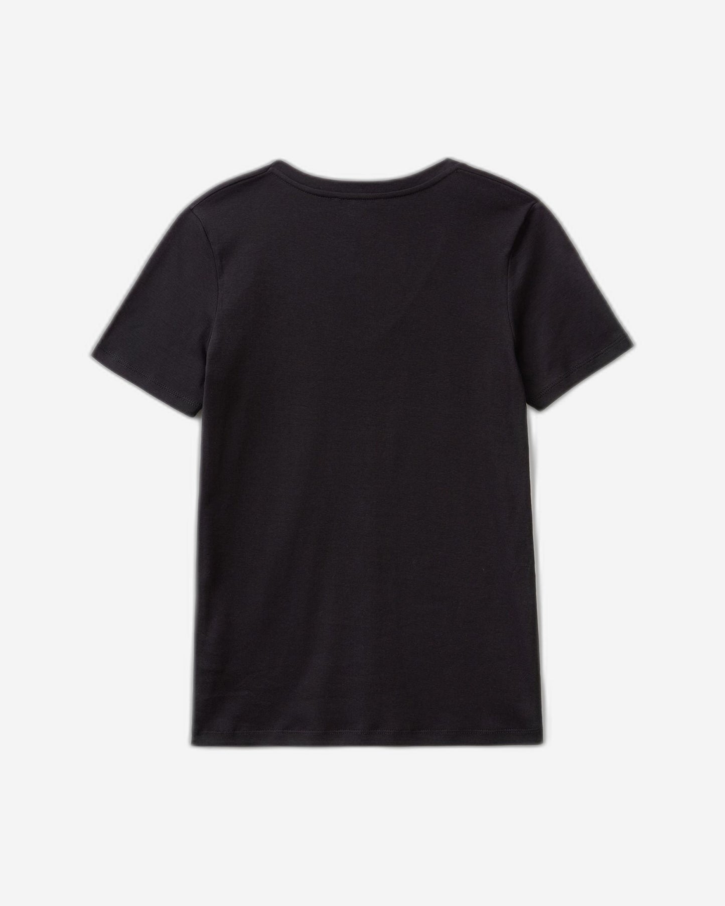Pure cotton t-shirt with V-neck