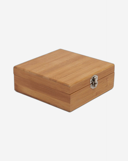 Grunwerg 3PC Champagne Set And Stand Wooden Case - 3CS/BB