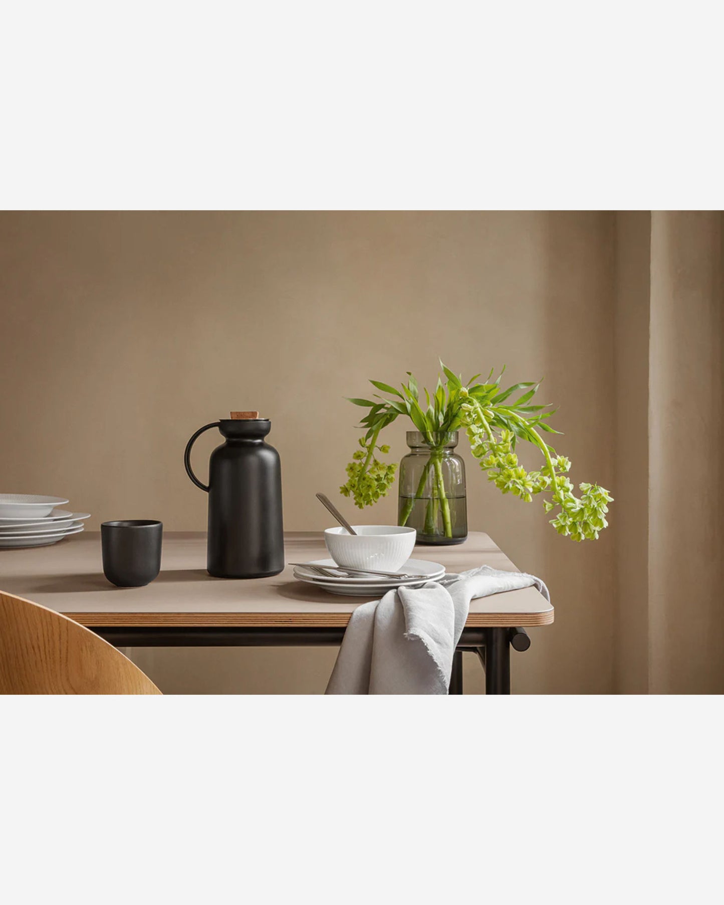 Eva Solo 502870 Silhouette Vacuum Jug 1.0L Black