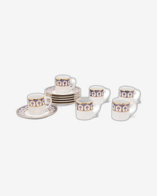 Dankotuwa Pandora 6Pc Espresso Coffee Cup And Saucer