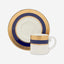 Dankotuwa Espresso Coffee Cup & Saucer 6Pc Victorian Gold Cobalt