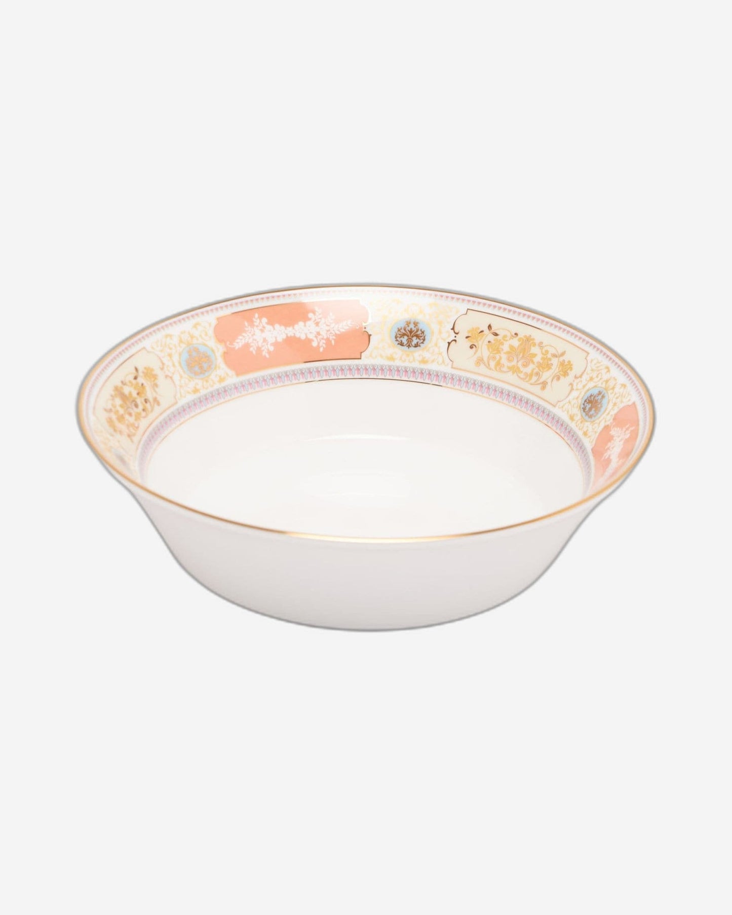Dankotuwa Salad Bowl Large New Rosemery Peach
