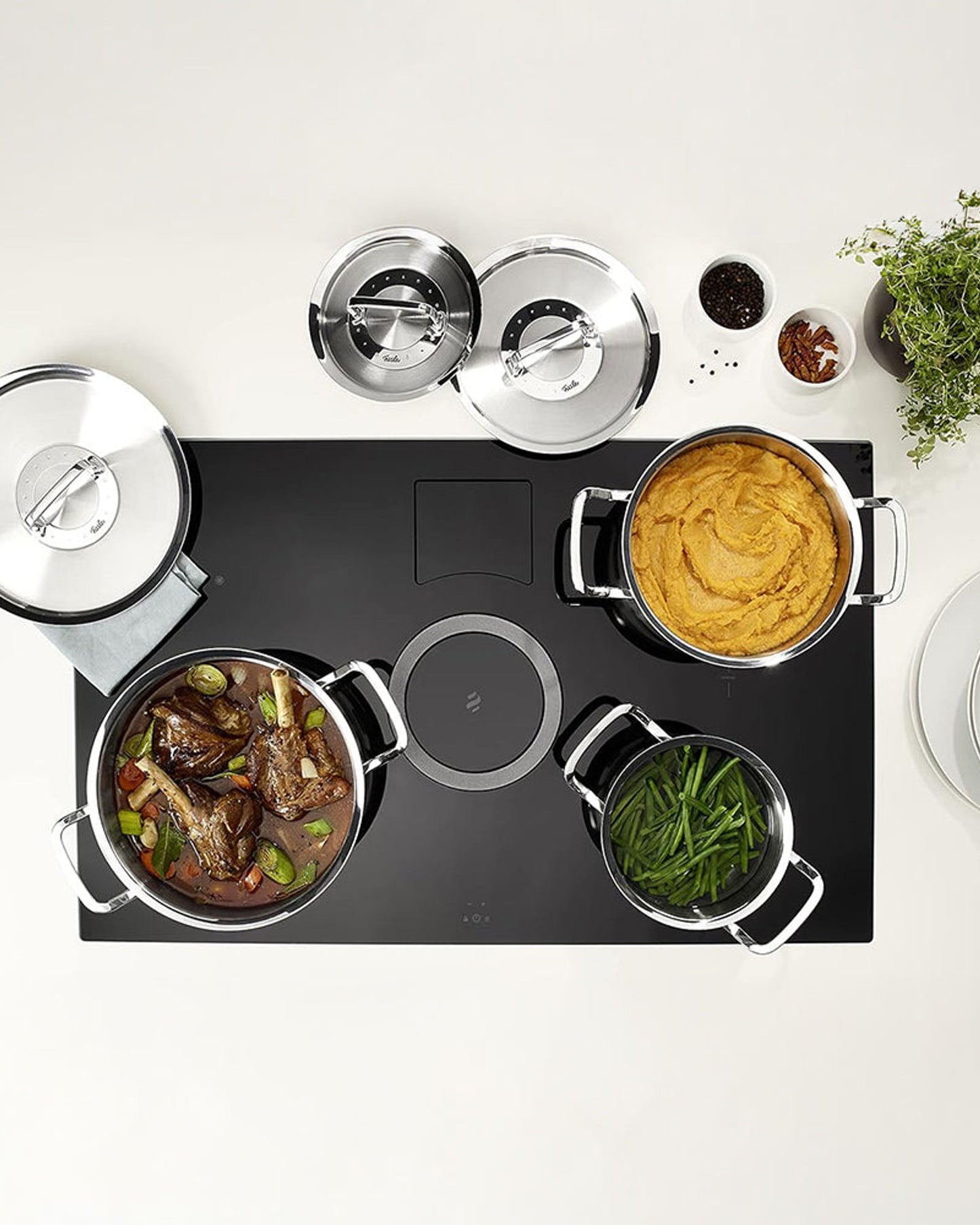 Fissler Original-Profi Collection  Casserole 20Cm With Metal Lid- 084-138-20-000/0