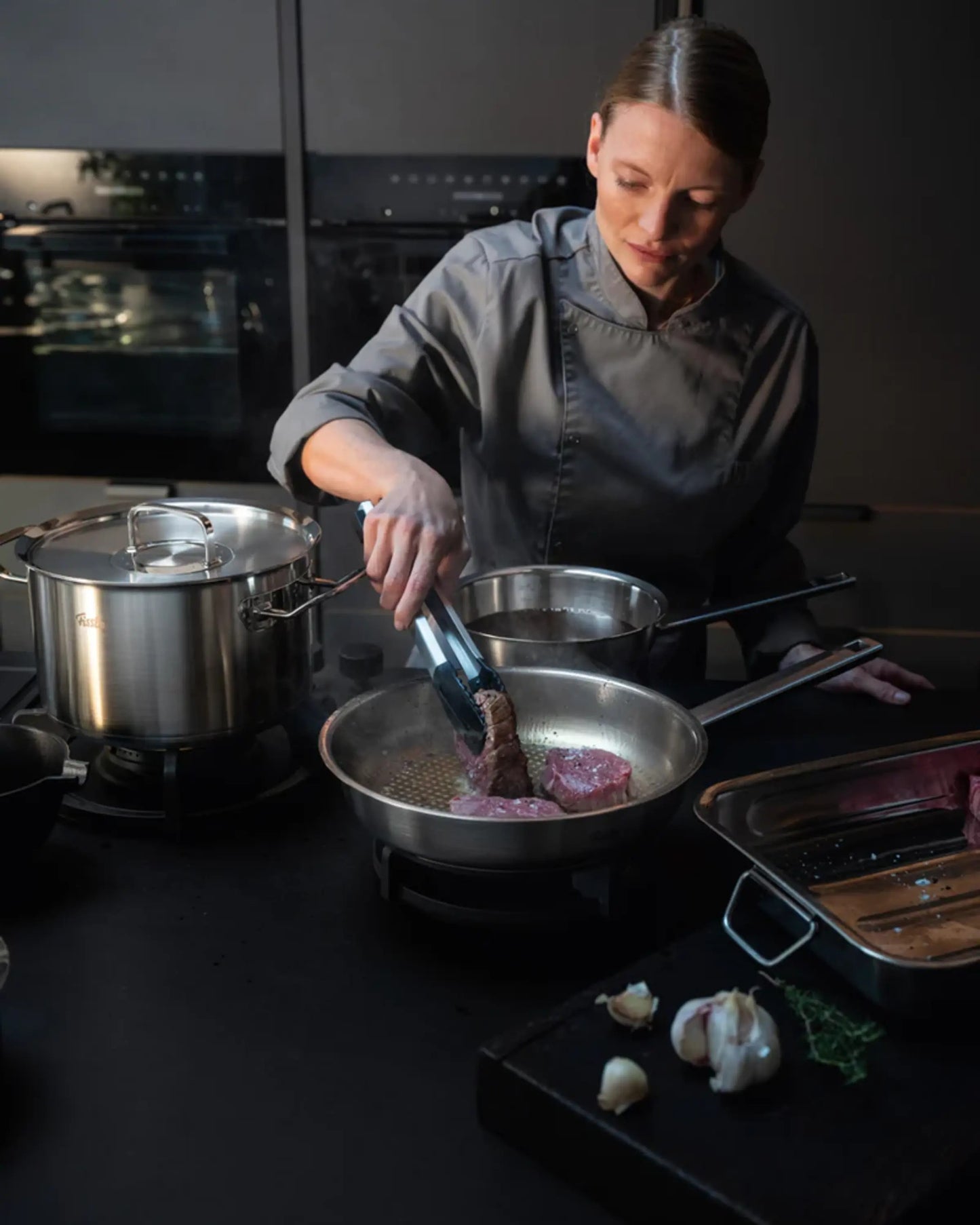 Fissler Original-Profi Stainless Steel Pan 28 cm