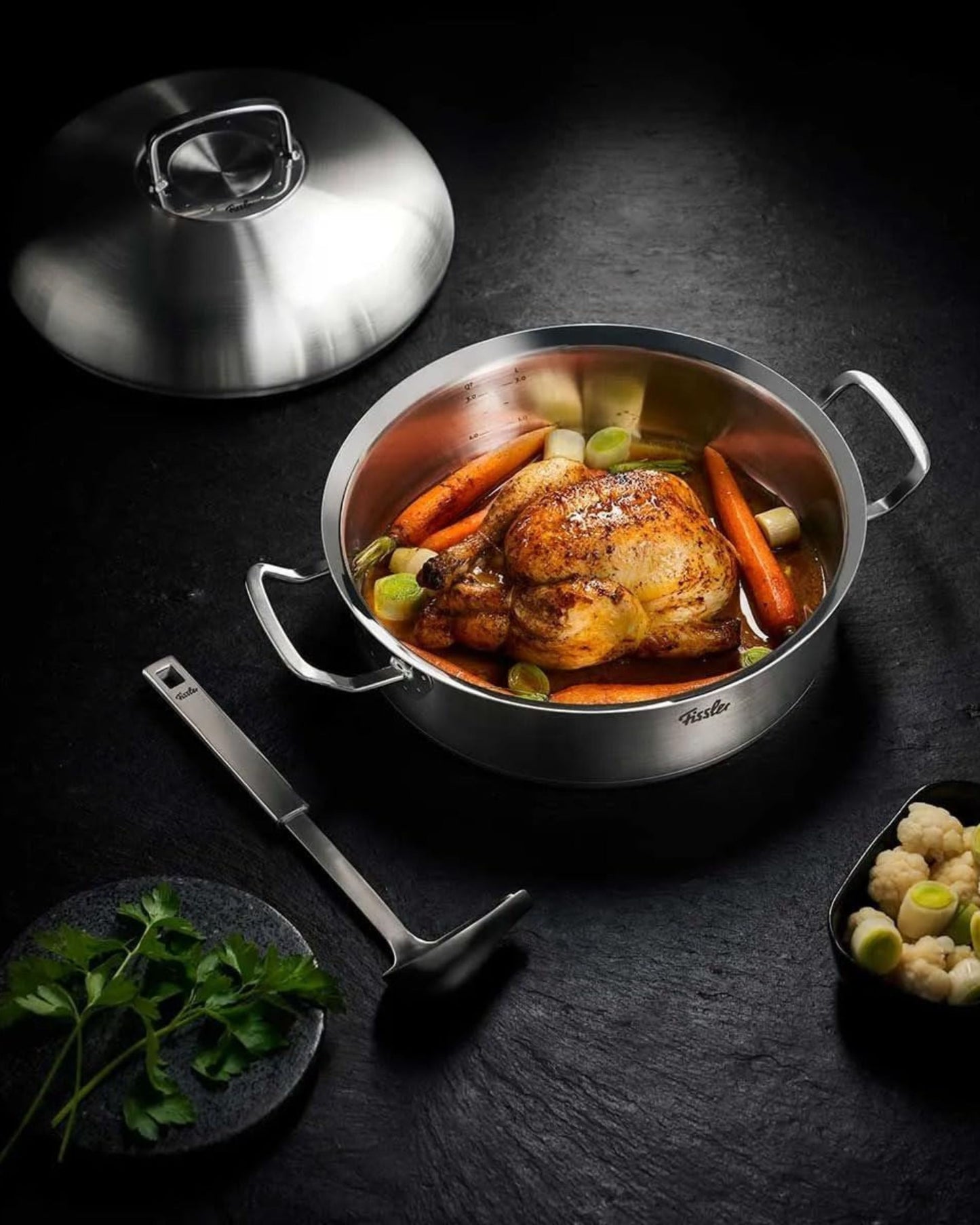 Fissler Original-Profi Collection 28cm High Dome Lid Roaster  4.8L
