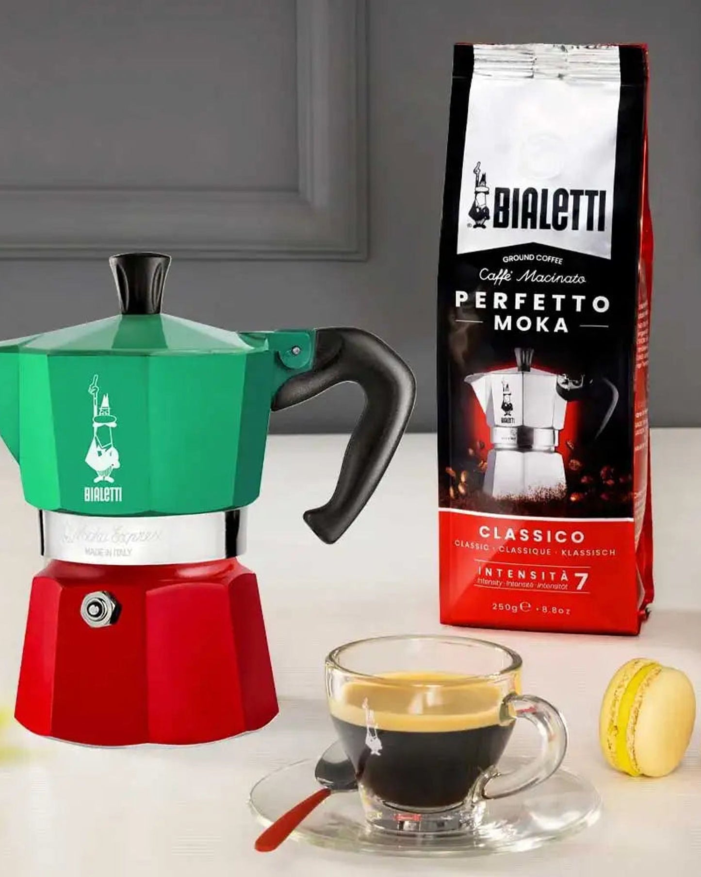 Bialetti Moka Express 3Tz Tricolore