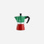Bialetti Moka Express Italia Tricolor