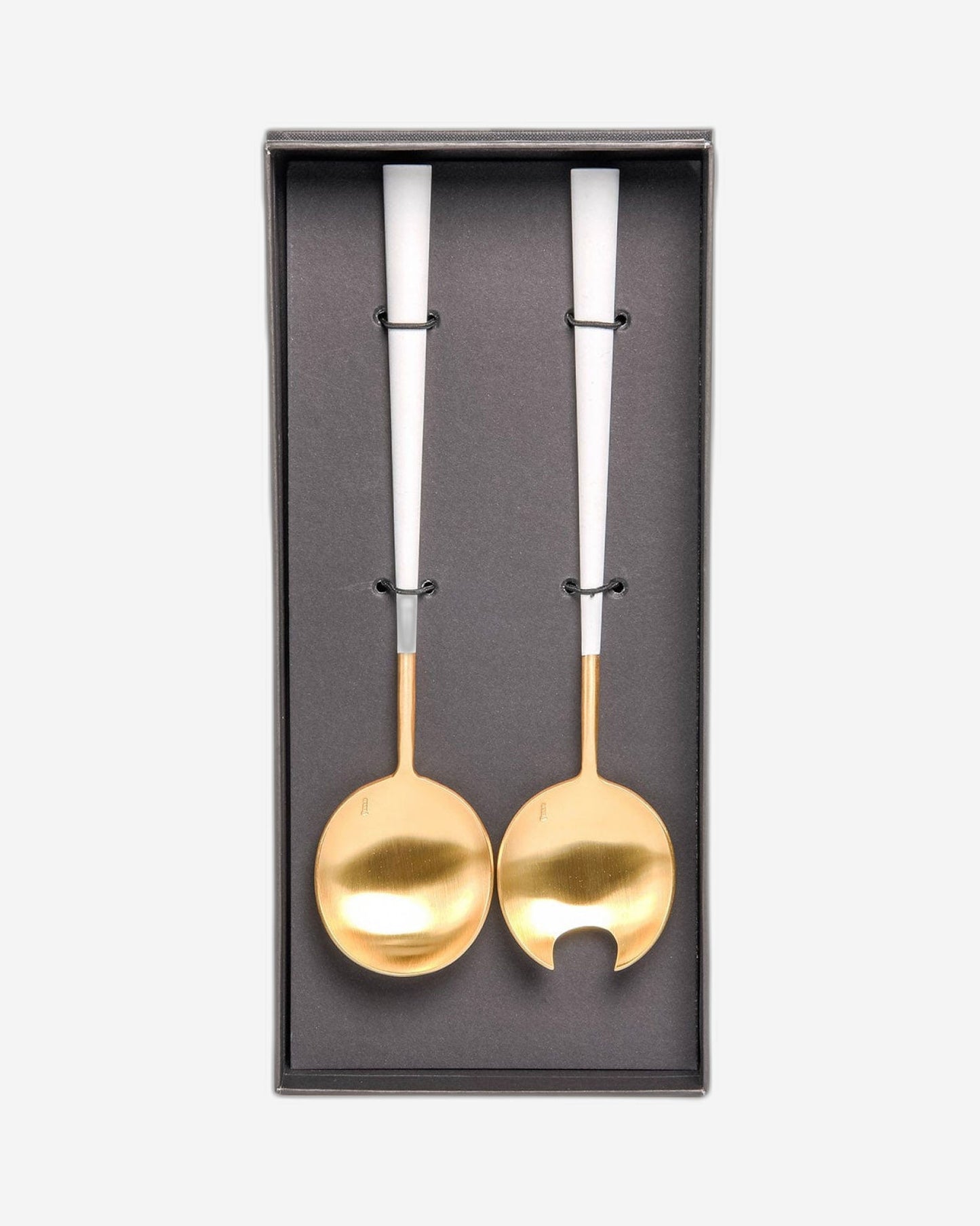 Belo Inox Neo White Gold - Salad Serving 2P - Gift Box