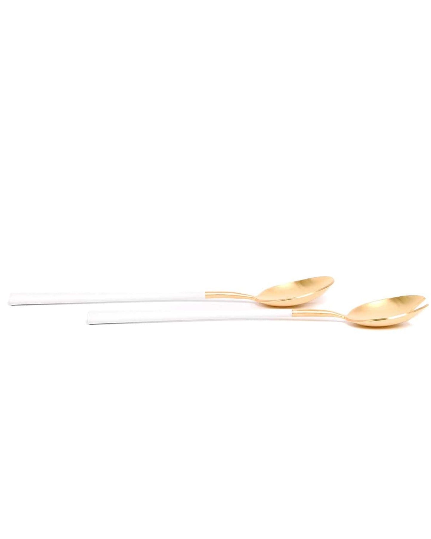 Belo Inox Neo White Gold - Salad Serving 2P - Gift Box