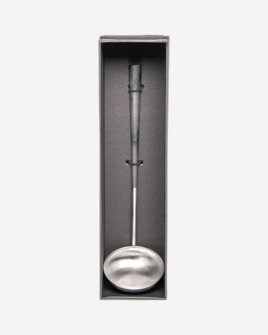 Belo Inox Neo Black With Brushed Silver - Soup Ladle - Gift Box
