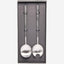 Belo Inox Neo Black With Brushed Silver - Salad Serving 2P - Gift Box