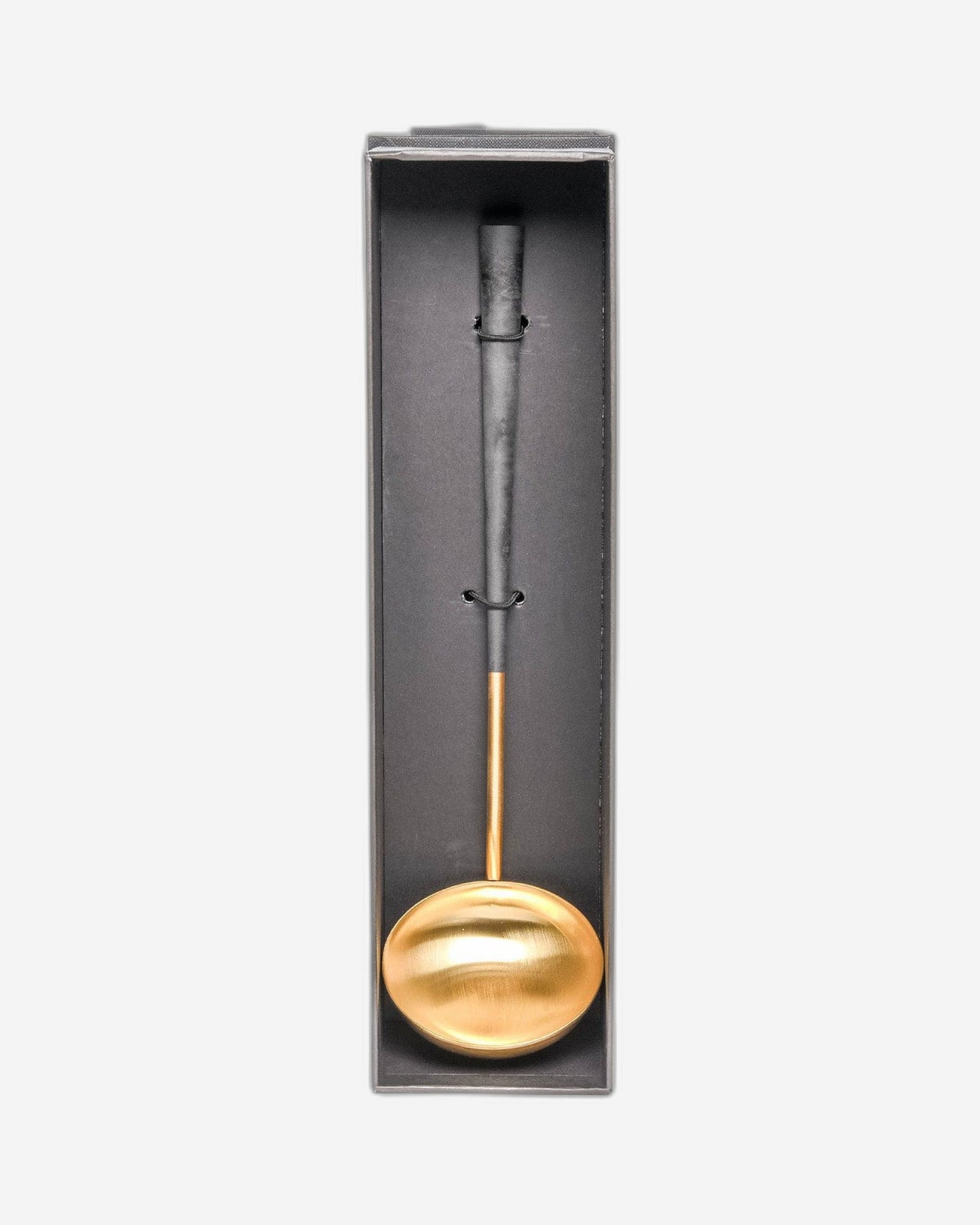 Belo Inox Neo Black With Gold - Soup Ladle - Gift Box